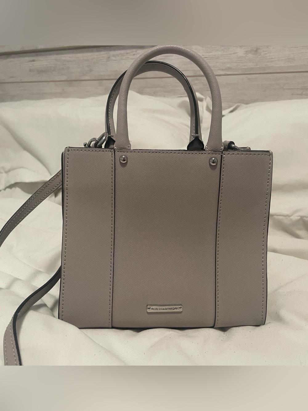 Rebecca Minkoff mini MAB tote in Mauve/Purple